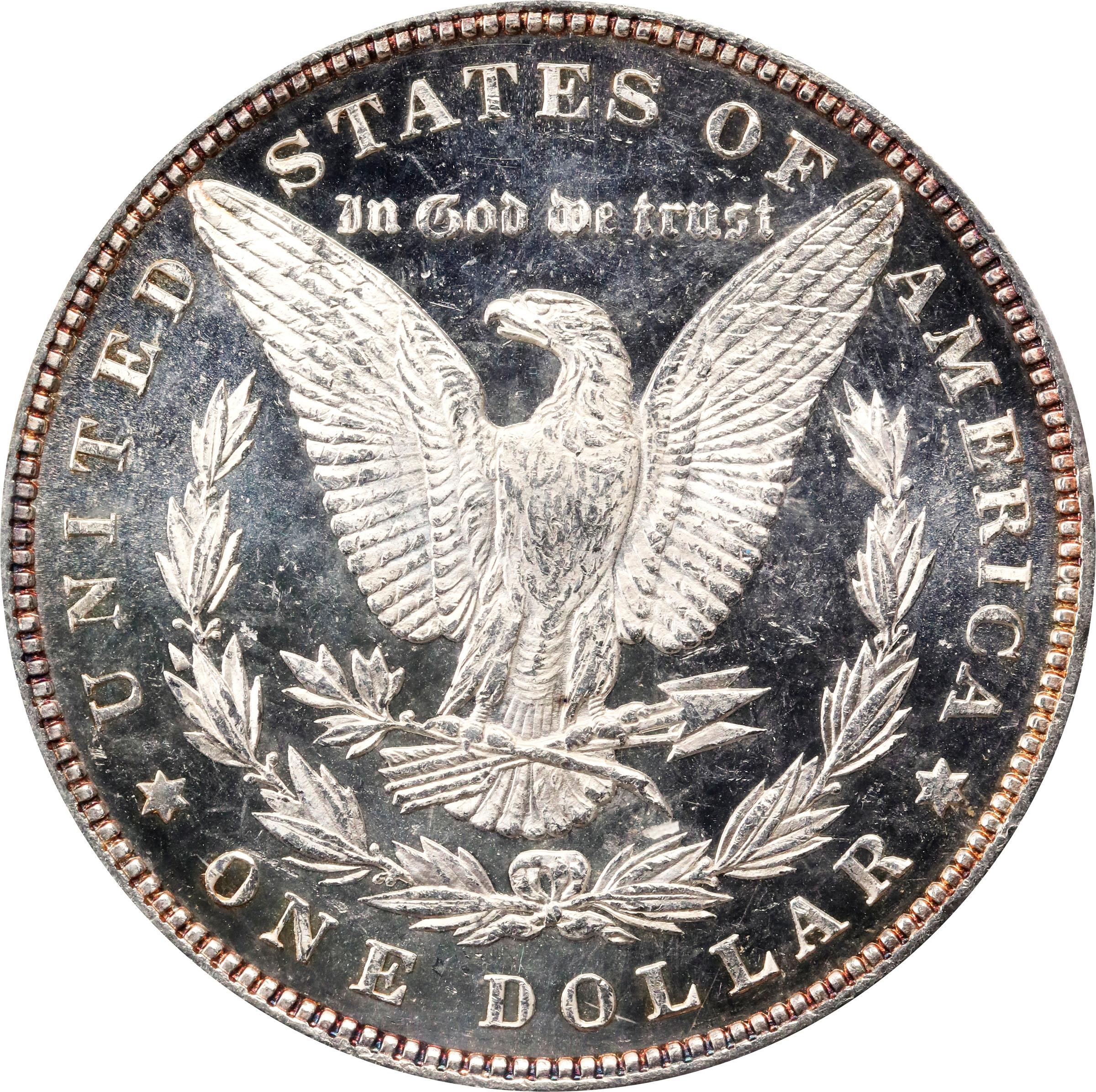 1883 Morgan Silver Dollar. MS-63 DMPL (PCGS)., MS63DMPL - PCGS
