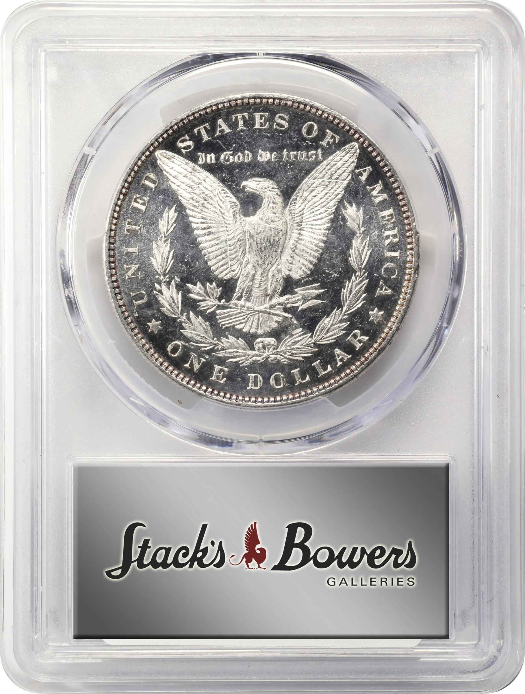1883 Morgan Silver Dollar. MS-63 DMPL (PCGS)., MS63DMPL - PCGS