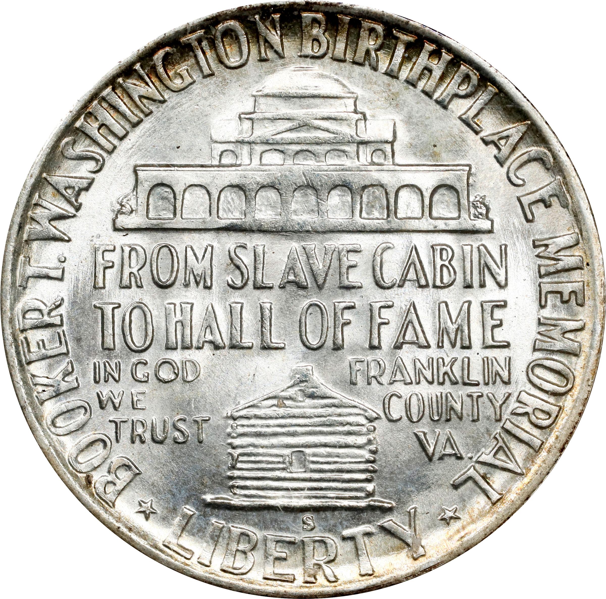 1949-S Booker T. Washington Memorial. MS-65 (PCGS). CAC. OGH