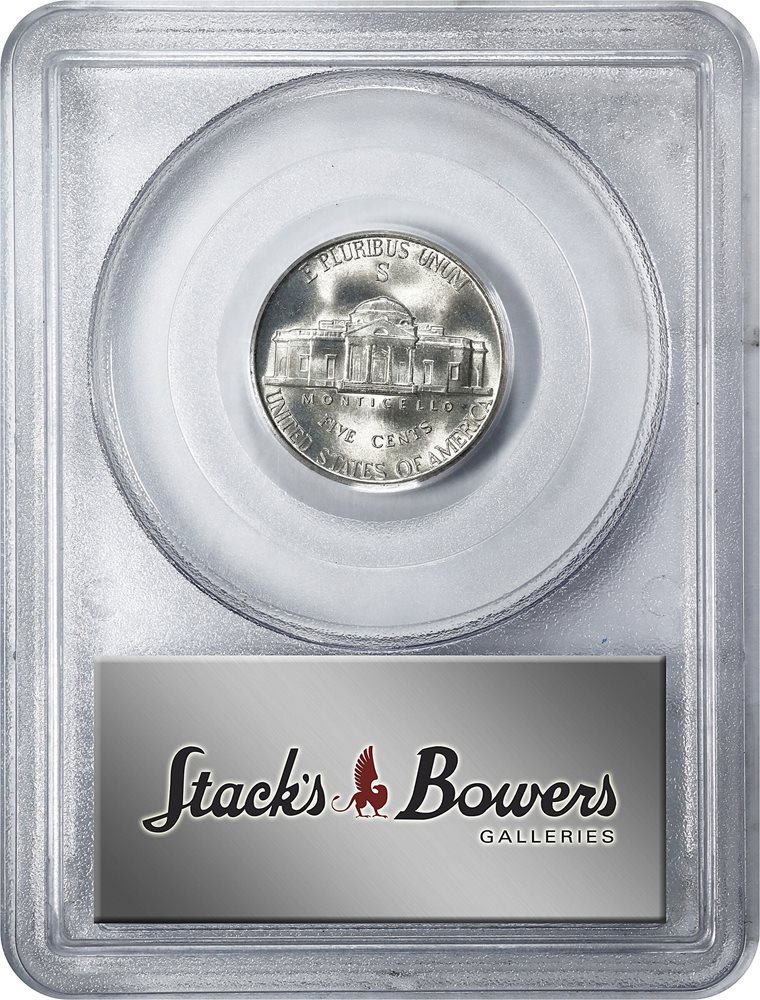 1943-S Jefferson Nickel. MS-67 FS (PCGS)., MS67FS - PCGS Auction