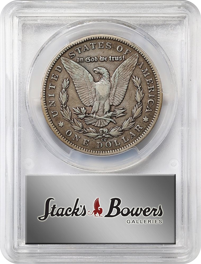 1893-CC Morgan Silver Dollar. VF-20 (PCGS)., VF20 - PCGS