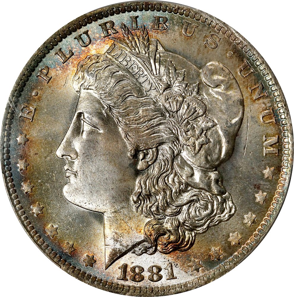 1881-O Morgan Silver Dollar. MS-66 (PCGS)., MS66 - PCGS Auction Prices