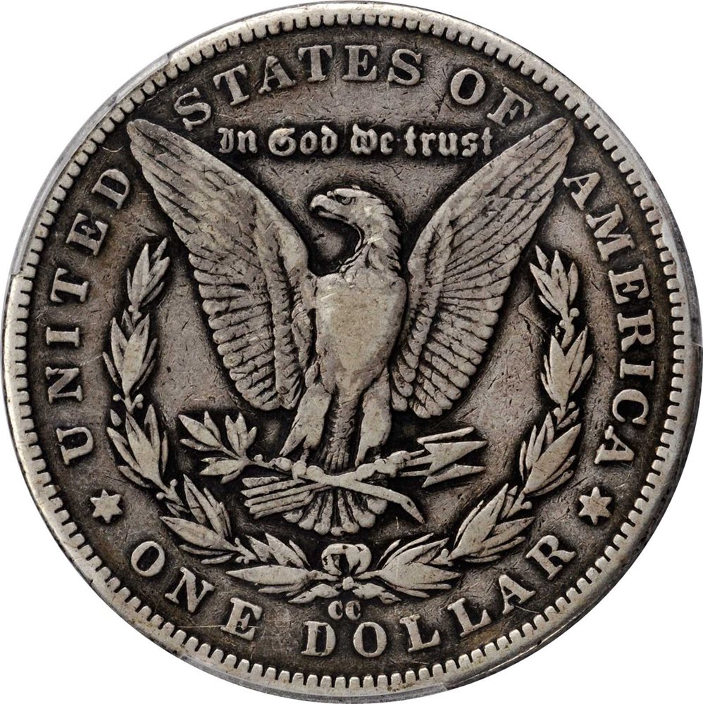 1891-CC Morgan Silver Dollar. VF-25 (PCGS)., VF25 - PCGS Auction