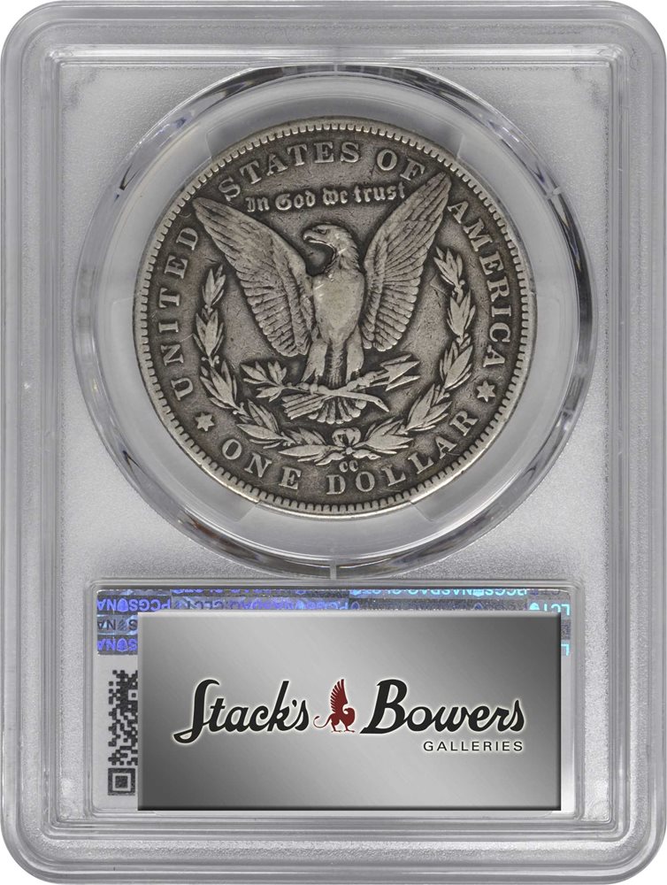 1891-CC Morgan Silver Dollar. VF-25 (PCGS)., VF25 - PCGS Auction