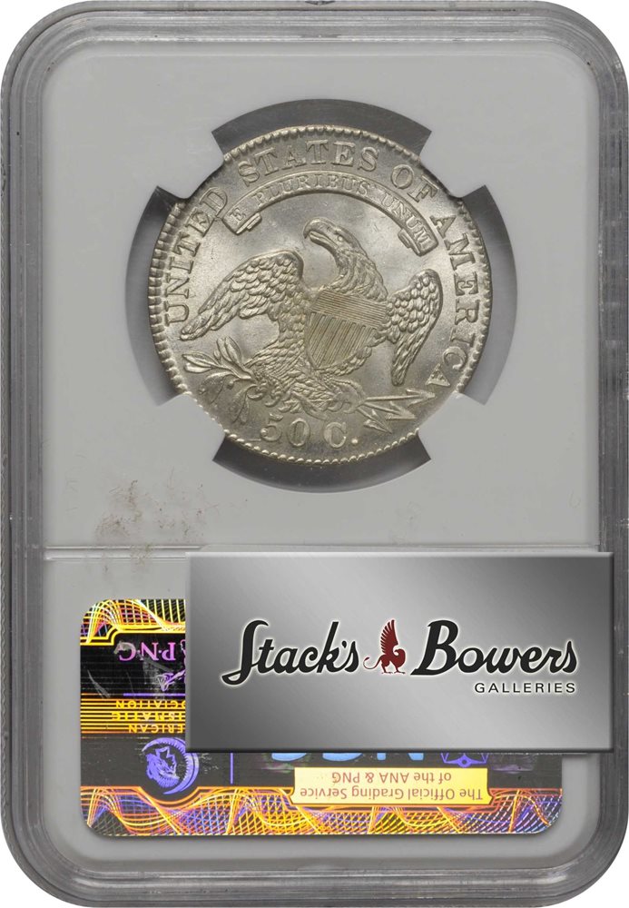 1833 Capped Bust Half Dollar. O-103. Rarity-2. MS-65 (NGC)., MS65