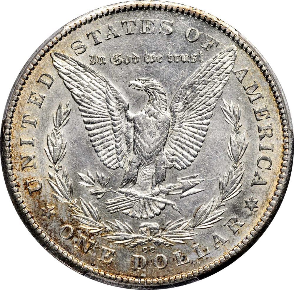 1878-CC Morgan Silver Dollar. AU-55 (PCGS)., AU55 - PCGS Auction
