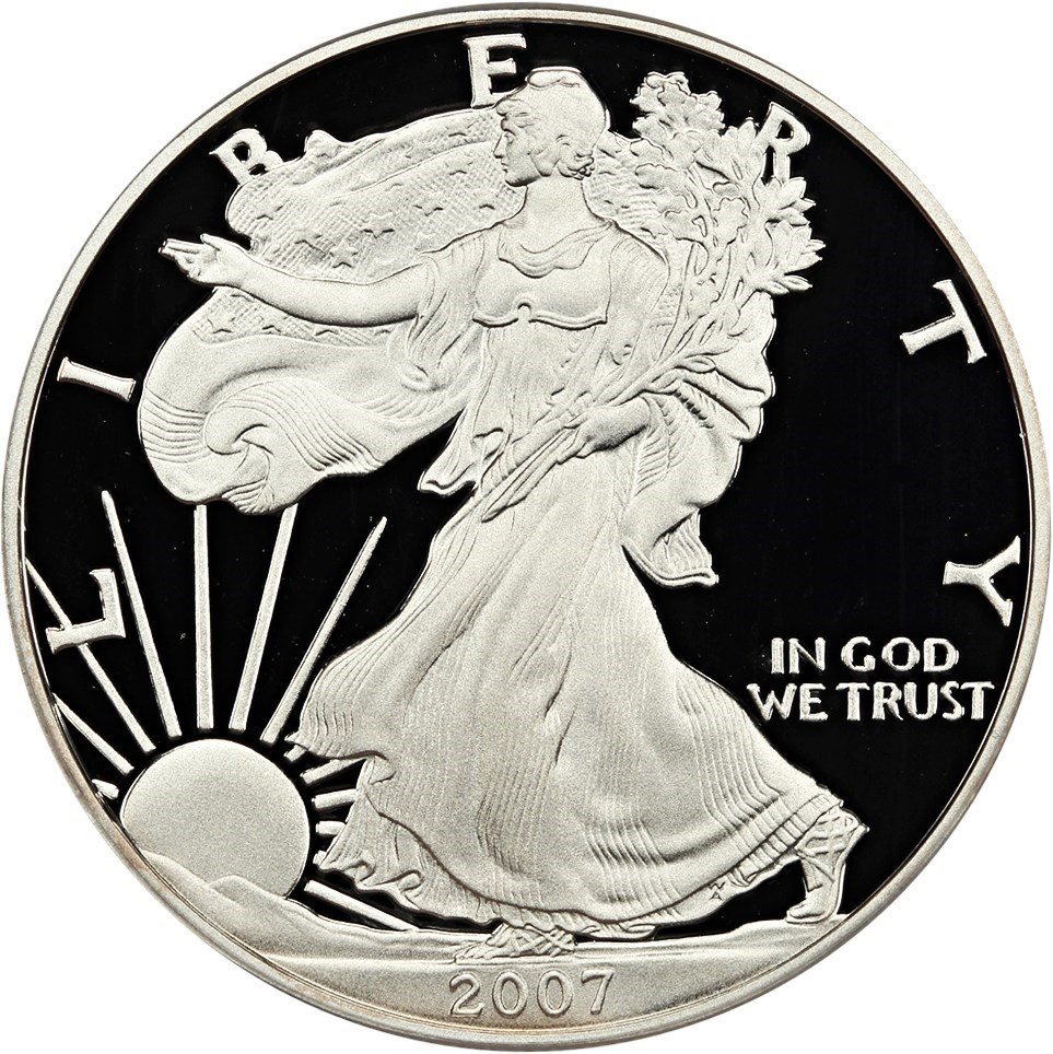 PCGS PR69DCAM イタリア 500 ウーマン 大型銀貨最高評価品111 2007-W Silver Eagle $1 PCGS Proof 69 DCAM, PR69DCAM - PCGS Auction