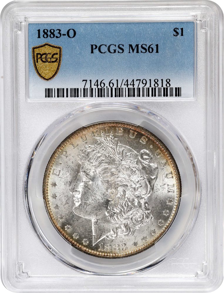 1883-O Morgan Silver Dollar. MS-61 (PCGS)., MS61 - PCGS Auction Prices