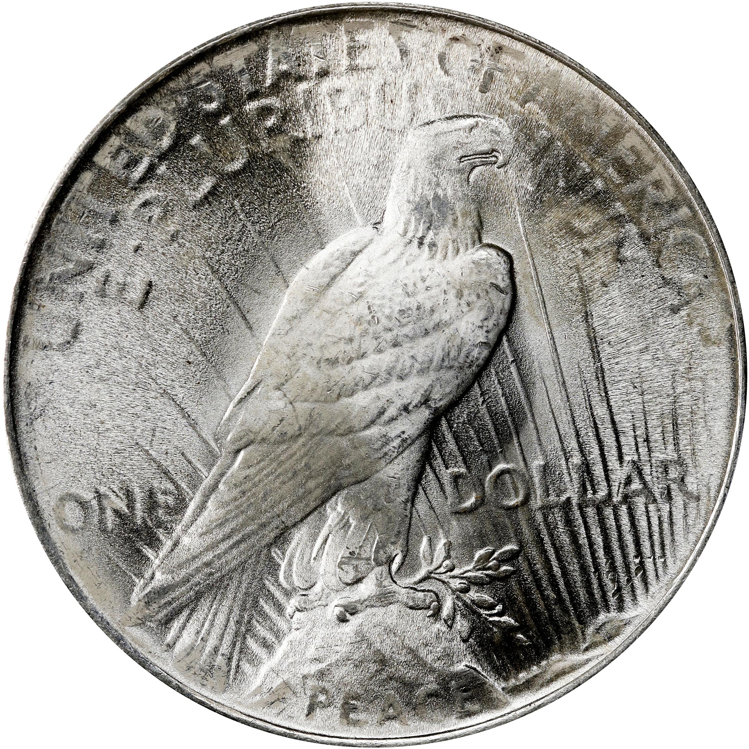 1924 Peace Silver Dollar. MS-66 (PCGS). CAC., MS66 - PCGS Auction