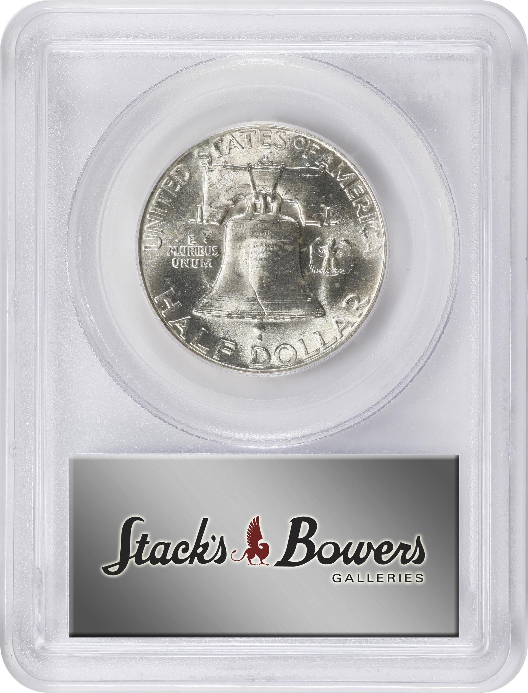 1963-D Franklin Half Dollar. MS-65 FBL (PCGS)., MS65FBL - PCGS