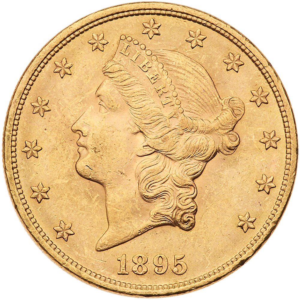 USA (米, アメリカ） リバティーヘッド 20ドル金貨(1884) NGC