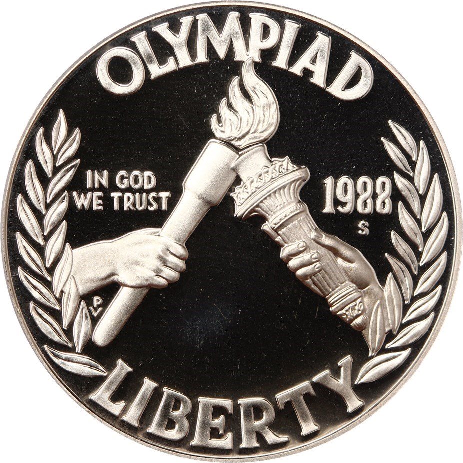 1988-S Olympic $1 PCGS Proof 69 DCAM, PR69DCAM - PCGS Auction Prices