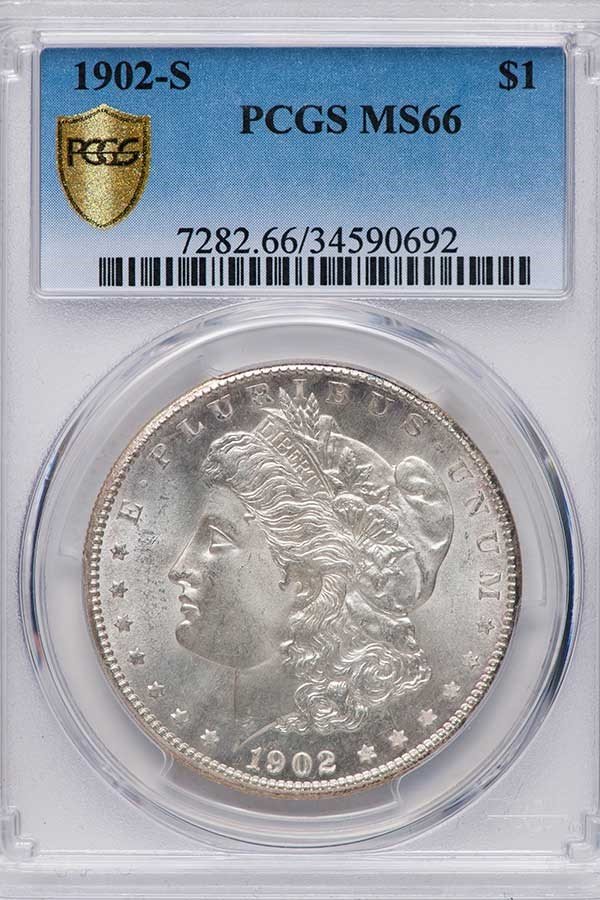 $1 1902-S PCGS MS66, MS66 - PCGS Auction Prices