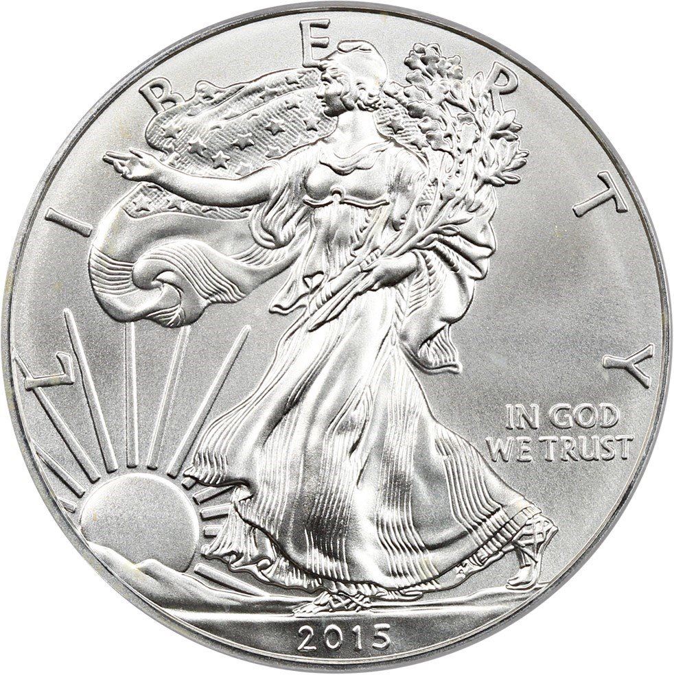 2015 Silver Eagle $1 PCGS MS70 (First Strike), MS70 - PCGS Auction