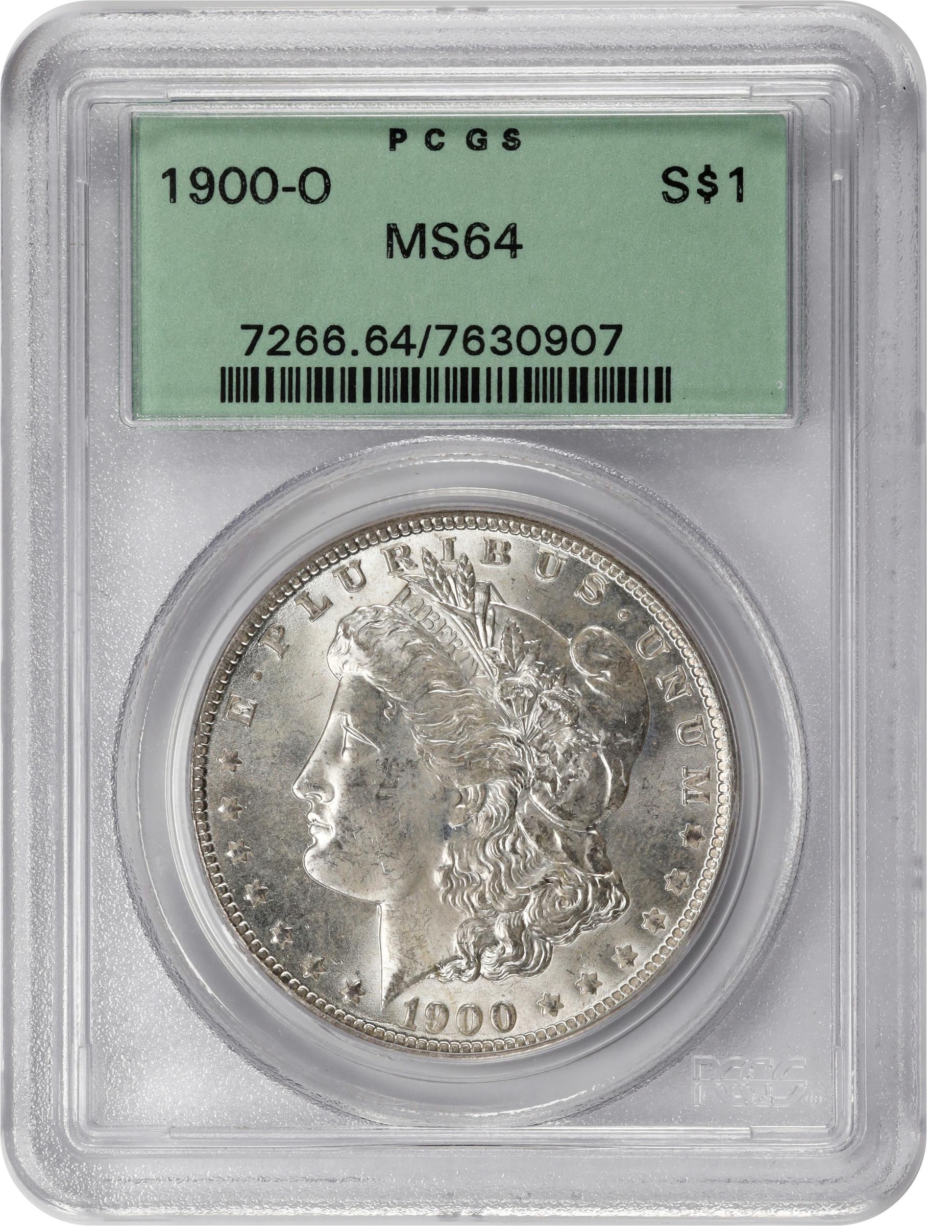1900-O Morgan Silver Dollar. MS-64 (PCGS). OGH., MS64 - PCGS