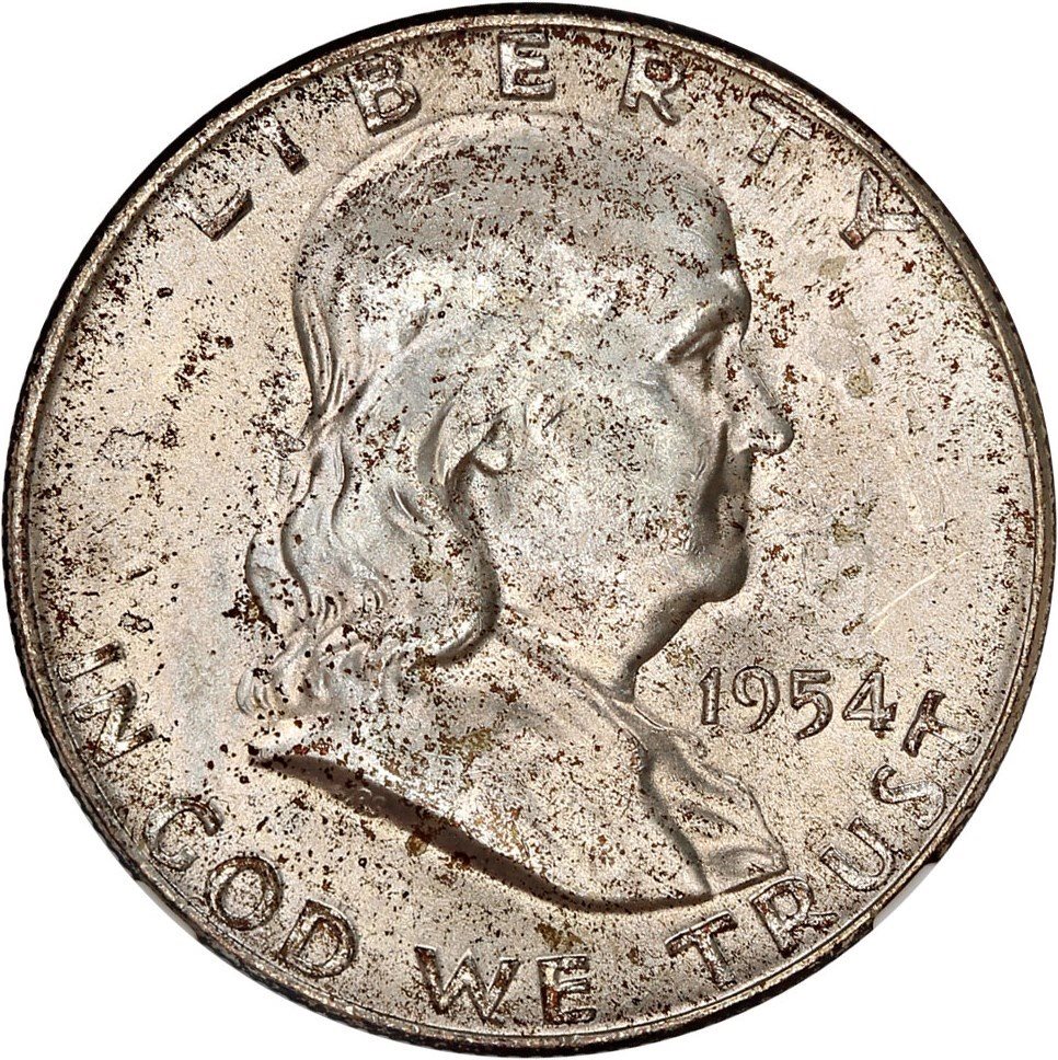 1954-D 50c NGC MS65 FBL, MS65FBL - PCGS Auction Prices