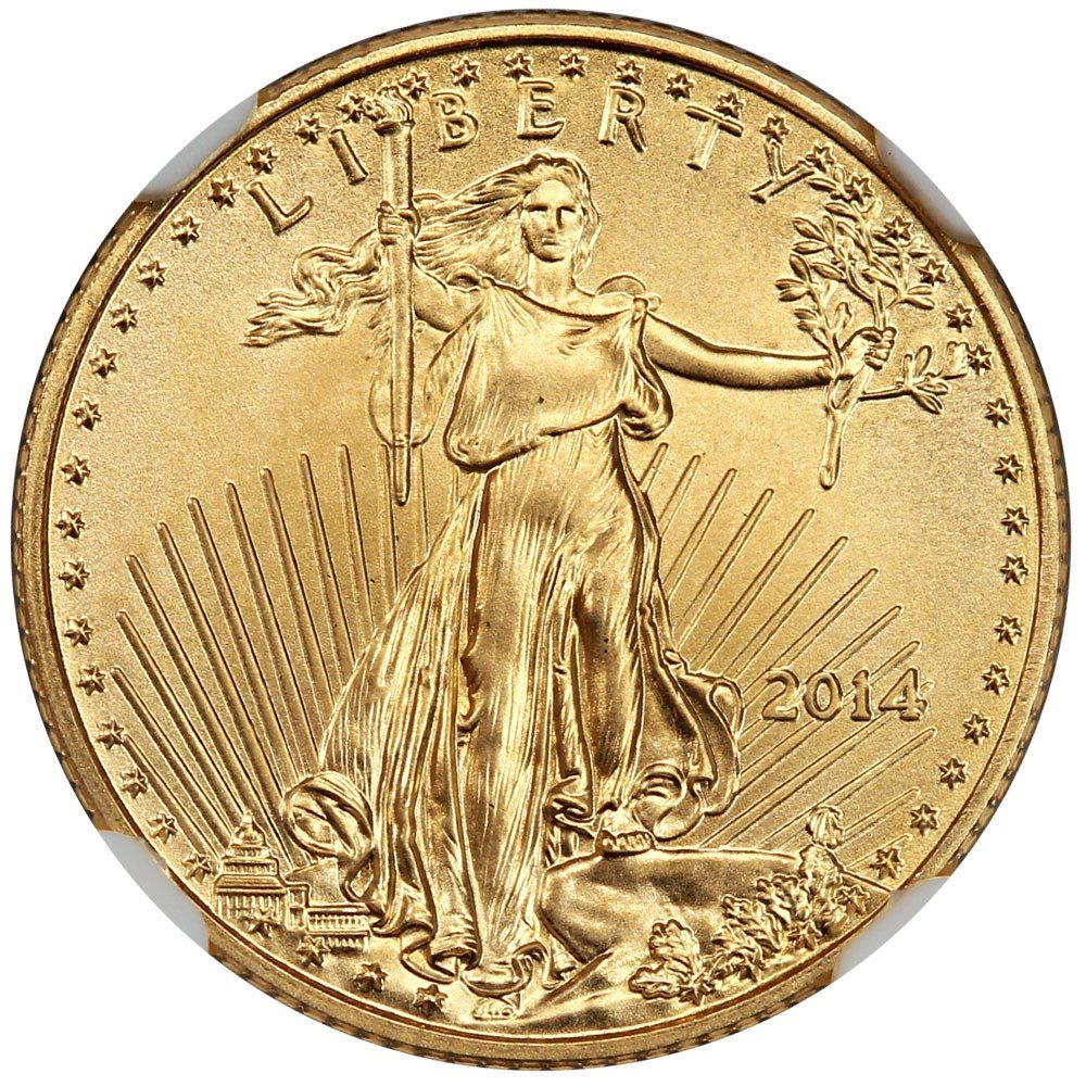 2014 Gold Eagle $5 NGC MS70, MS70 - PCGS Auction Prices