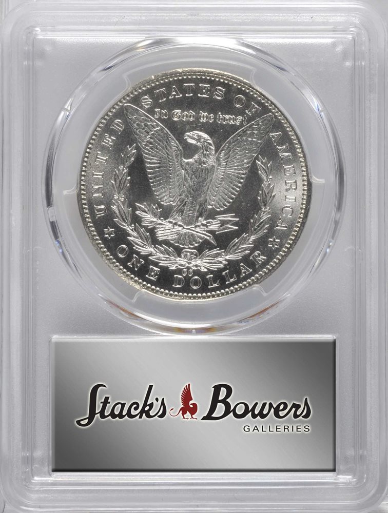 1892-CC Morgan Silver Dollar. MS-65 (PCGS). Gold Shield Holder