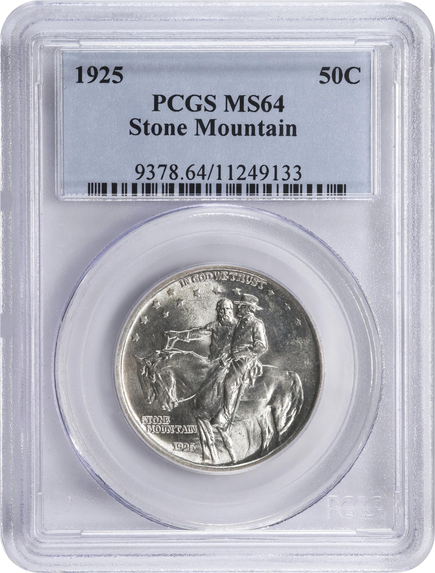 1925 Stone Mountain Memorial. MS-64 (PCGS)., MS64 - PCGS Auction