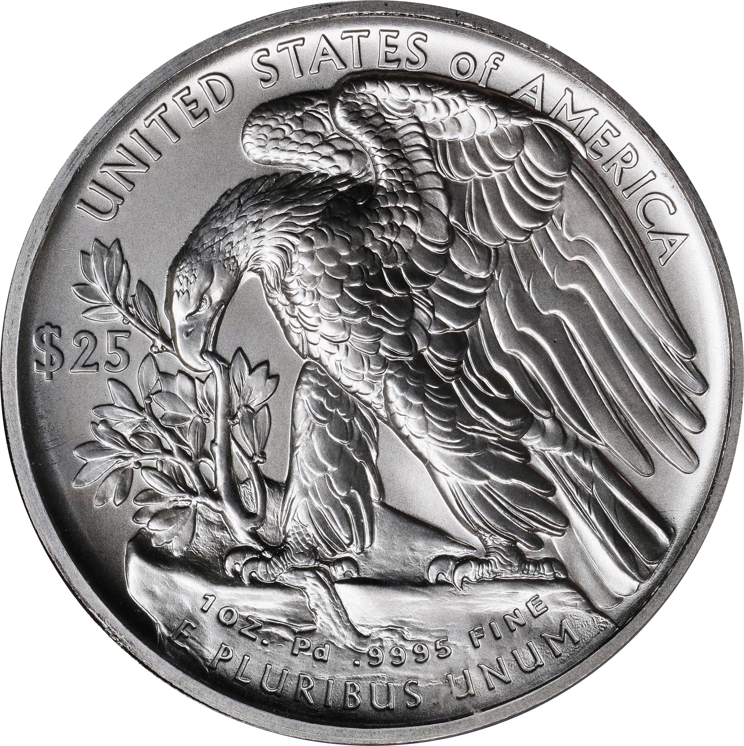 2017 Palladium Eagle. MS-70 (ANACS)., MS70 - PCGS Auction Prices