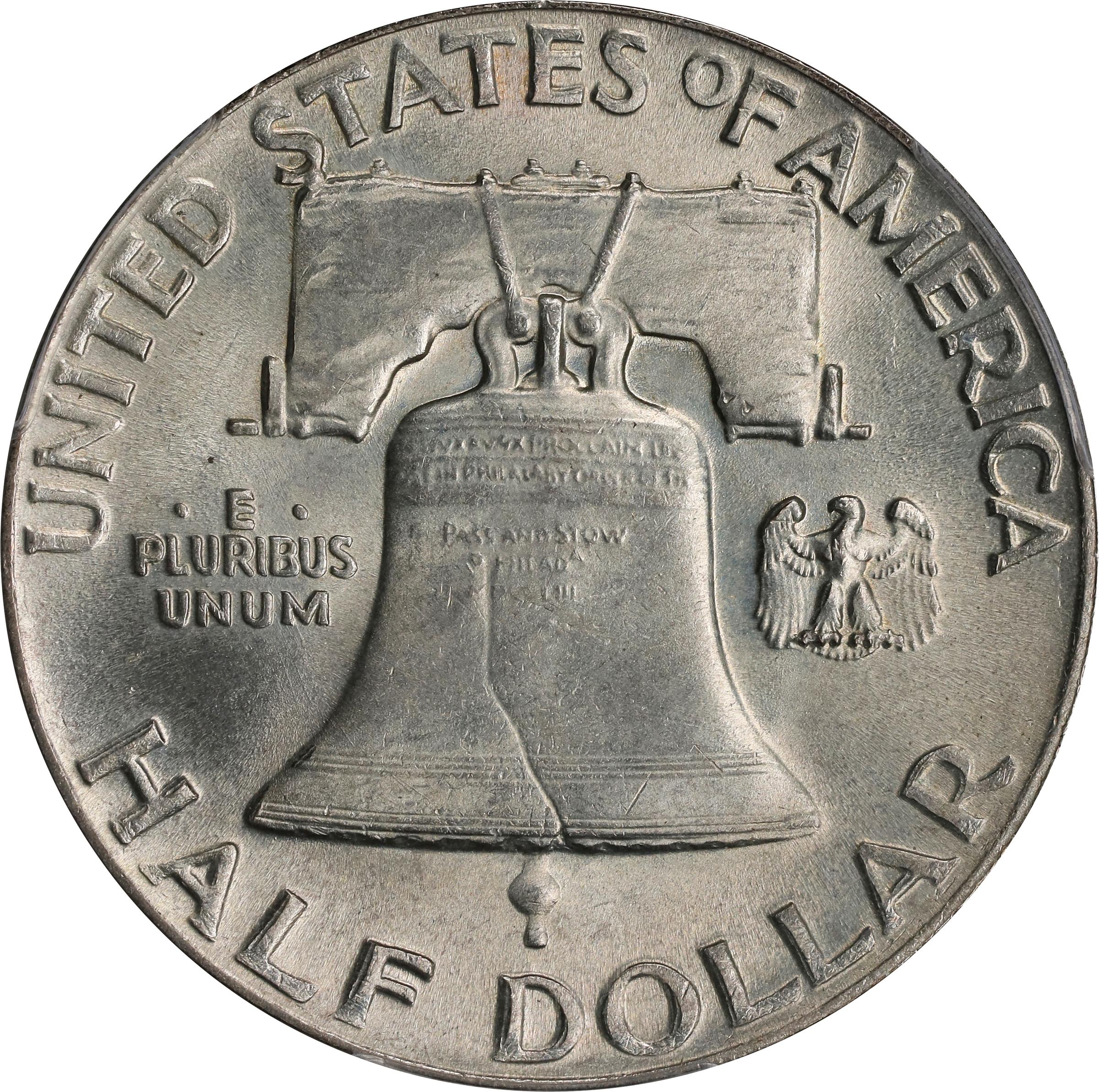 1948 Franklin Half Dollar. MS-64 FBL (PCGS)., MS64FBL - PCGS