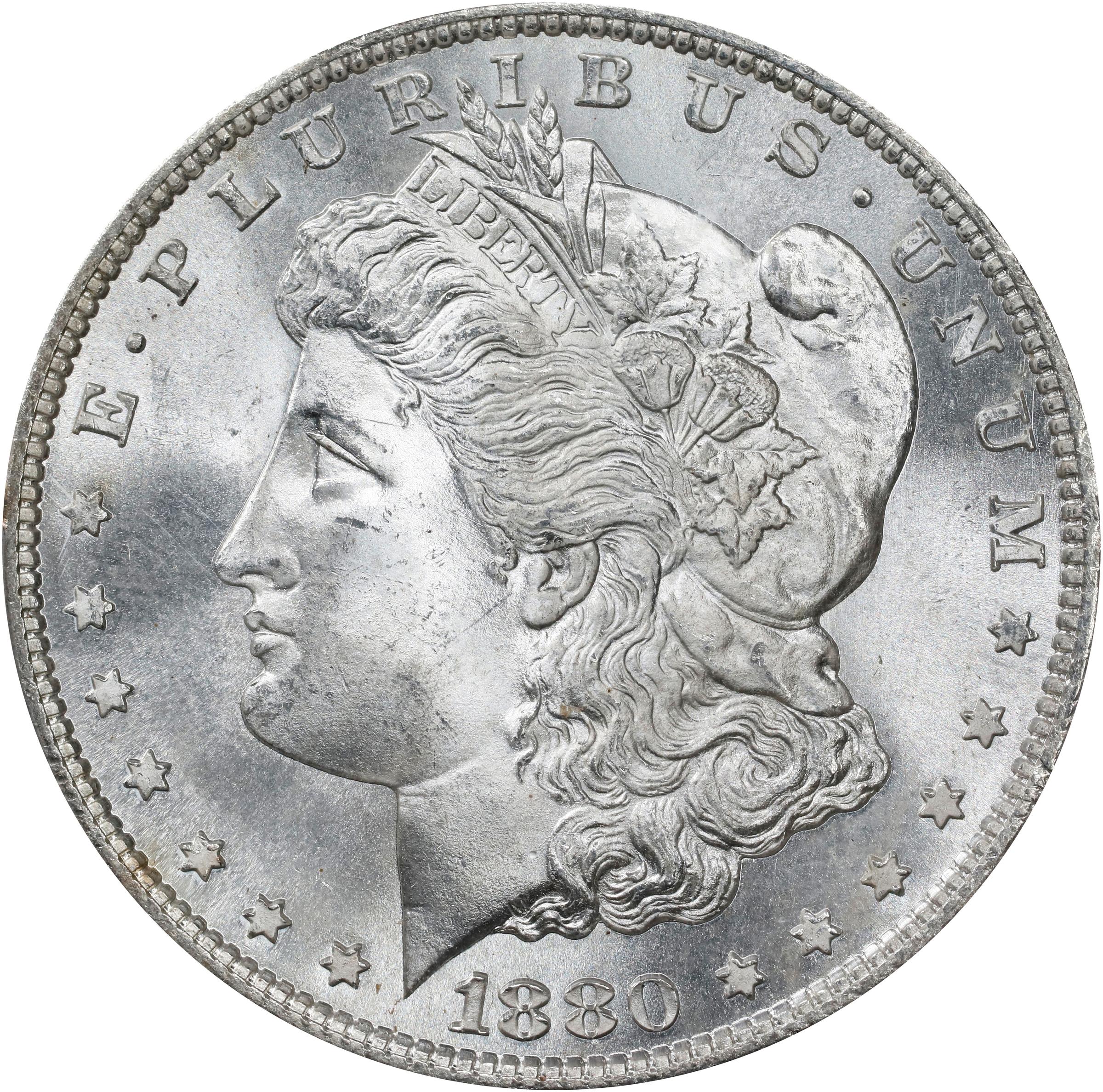 1880-S Morgan Silver Dollar. MS-67 (PCGS)., MS67 - PCGS Auction Prices