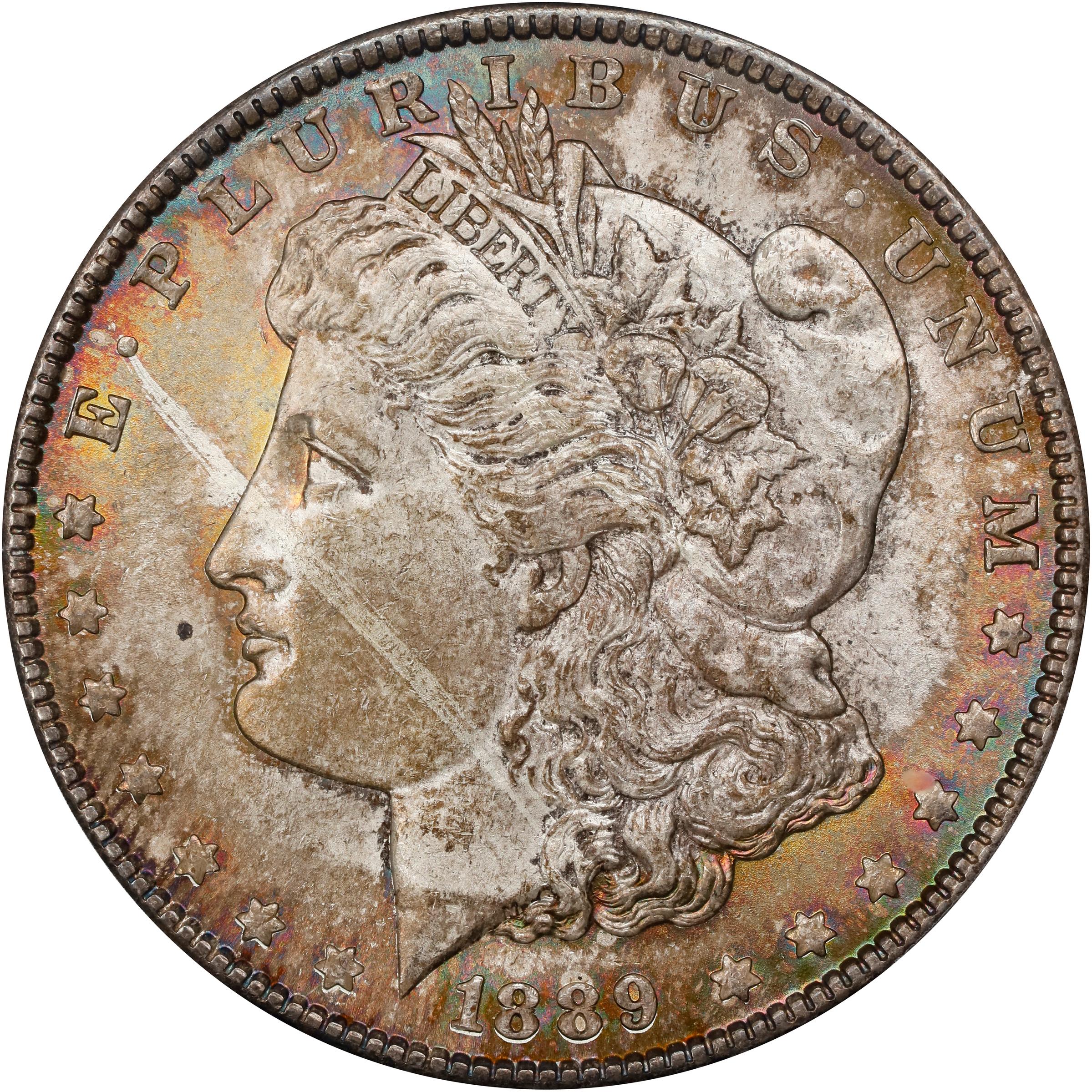 1889 Morgan Silver Dollar. MS-64 (PCGS)., MS64 - PCGS Auction Prices