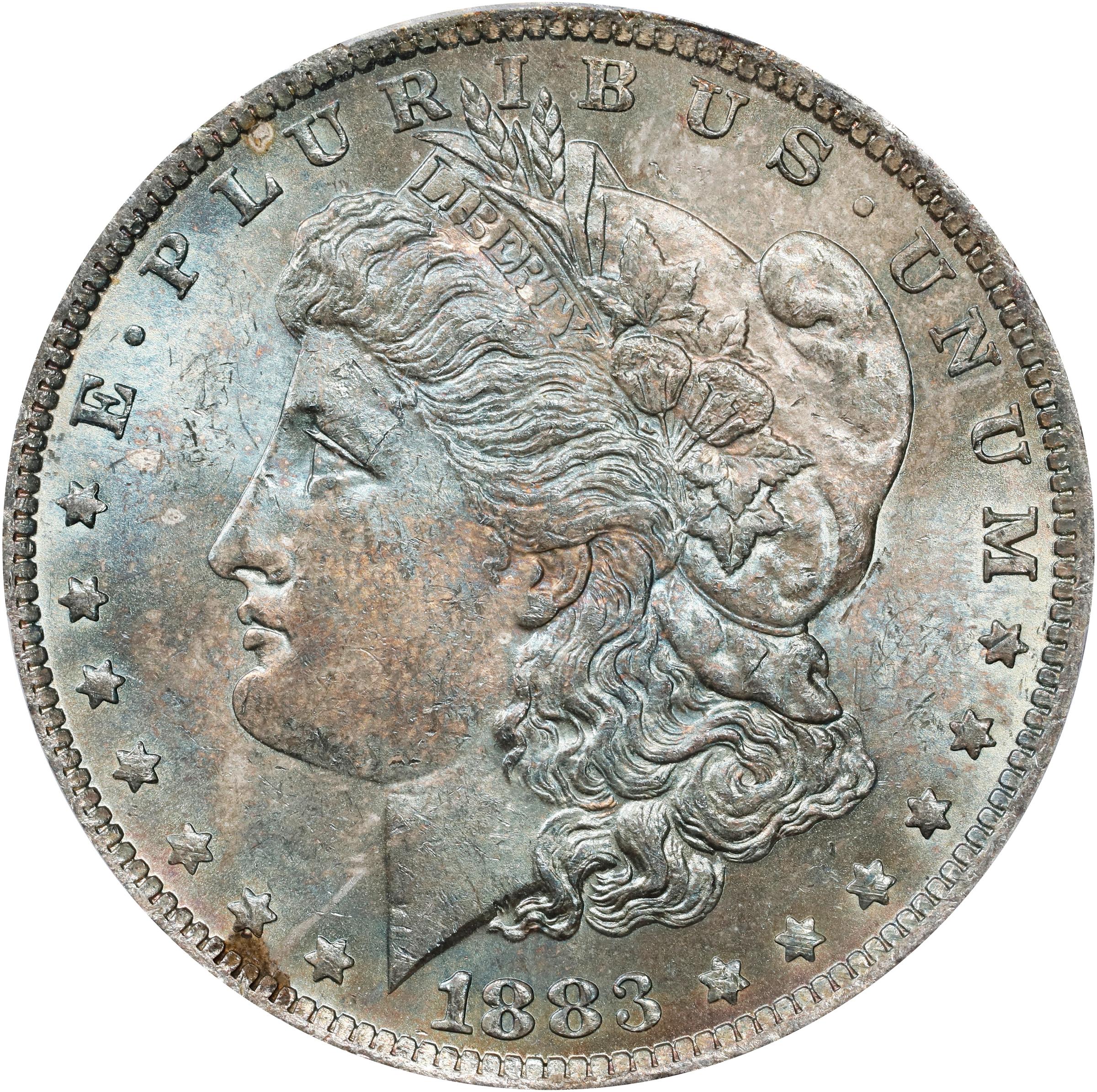 1883-O Morgan Silver Dollar. MS-64 (PCGS)., MS64 - PCGS Auction Prices