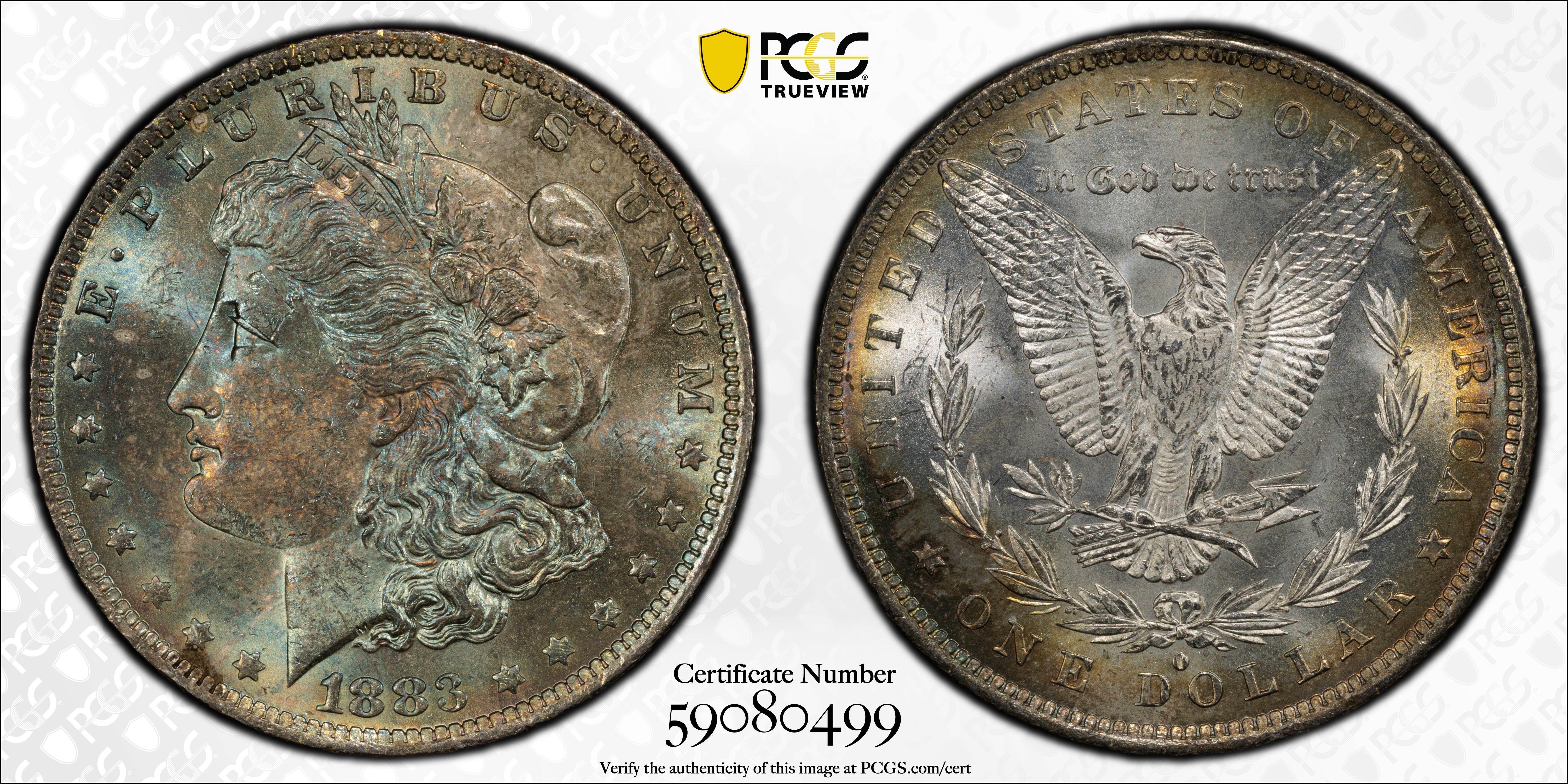 アメリカ　モルガンダラー銀貨1883 o MS-64 PCGS アメリカ モルガンダラー銀貨1883 o MS-64 PCGS Buy 1883-O Morgan