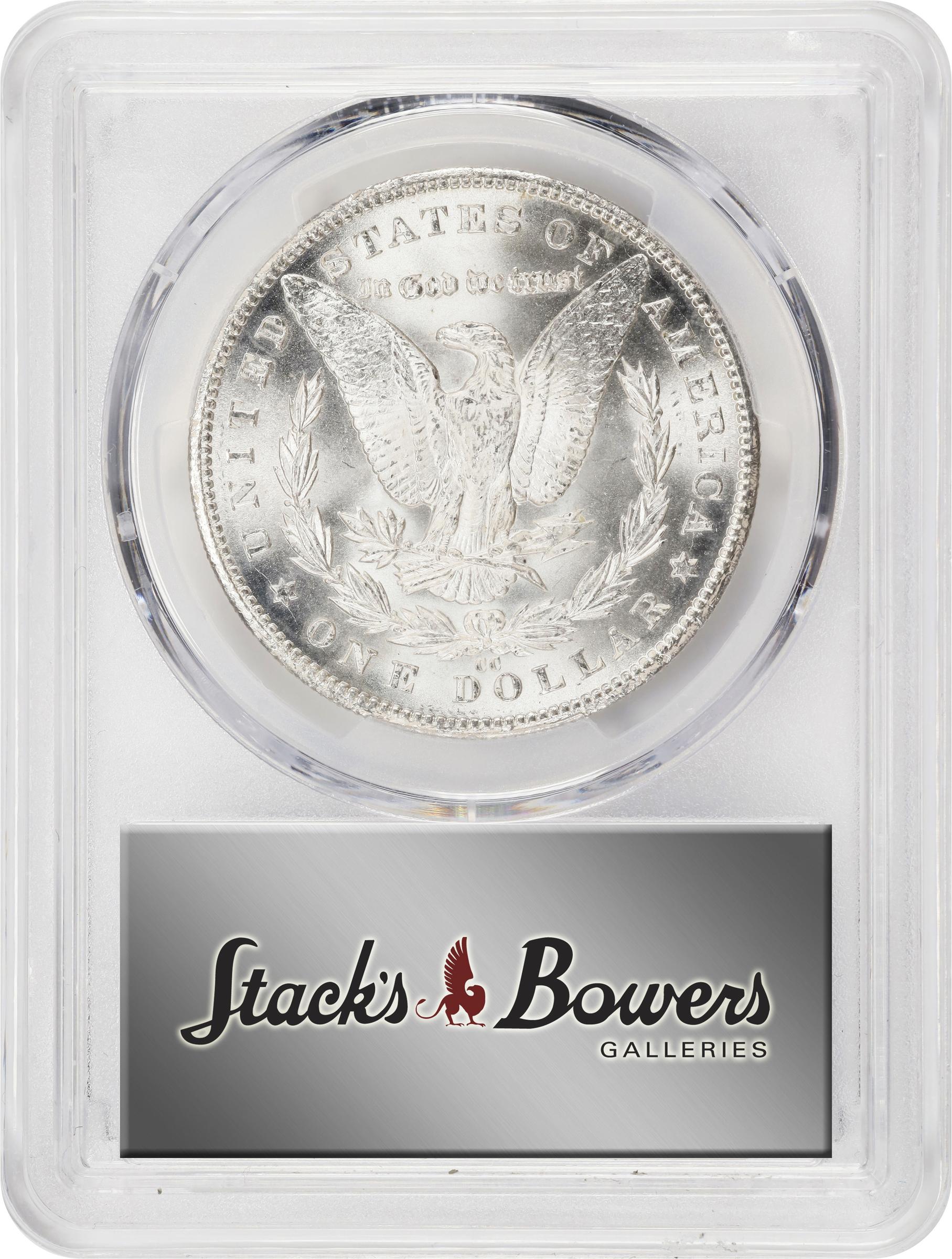 1884-CC Morgan Silver Dollar. MS-64+ (PCGS)., MS64+ - PCGS Auction