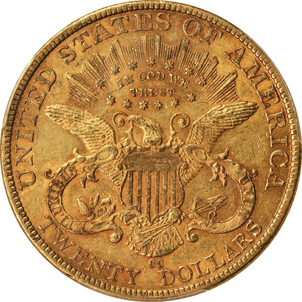 Burleigh おまとめ2点 oguraazuli 1893-CC Liberty Head Double Eagle. AU-50 (PCGS). CAC., AU50 - PCGS