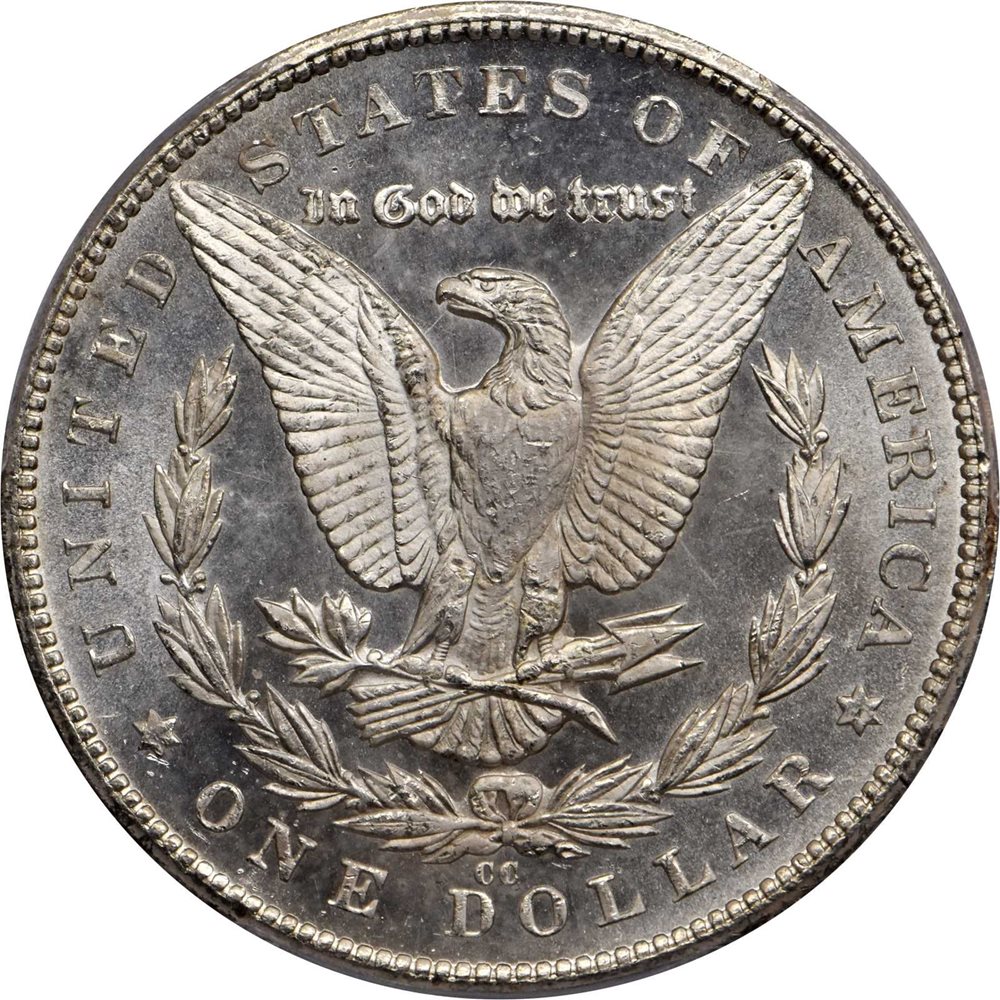1879 S モルガン銀貨 UNC DETAILS 1879-S Morgan Silver Dollar PCGS MS64 | GovMint