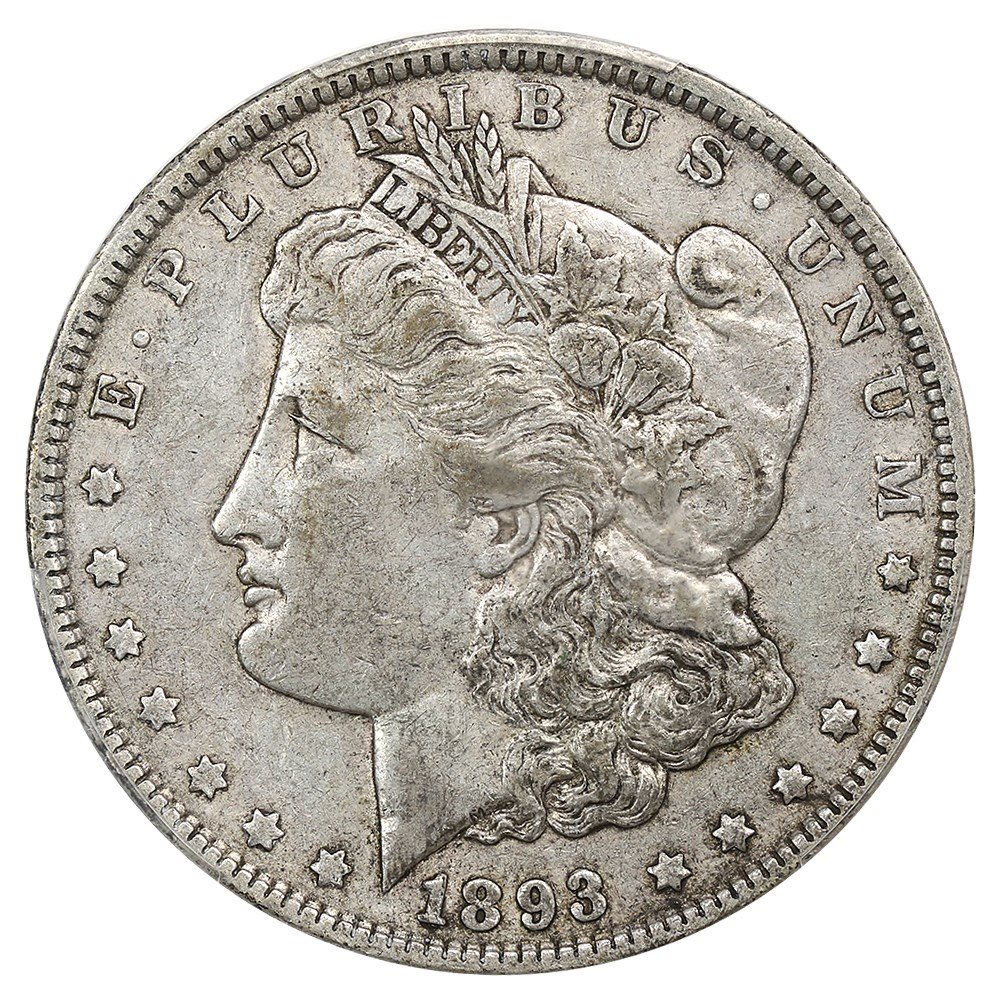 1893 $1 PCGS/CAC VF35, VF35 - PCGS Auction Prices