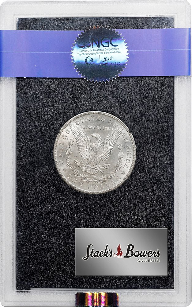 1880-CC GSA Morgan Silver Dollar. VAM-6. Top 100 Variety. 8/Low 7