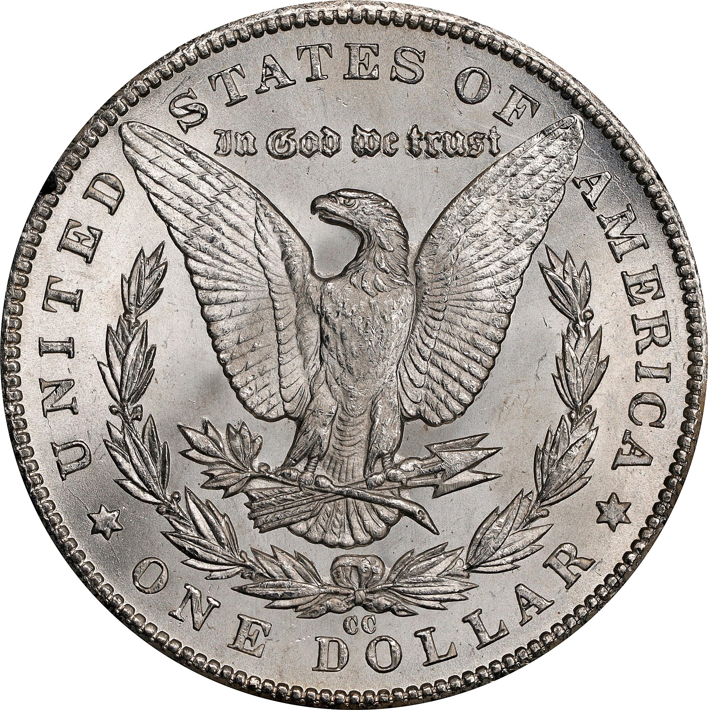 1884-CC GSA Morgan Silver Dollar. MS-64 (NGC)., MS64 - PCGS