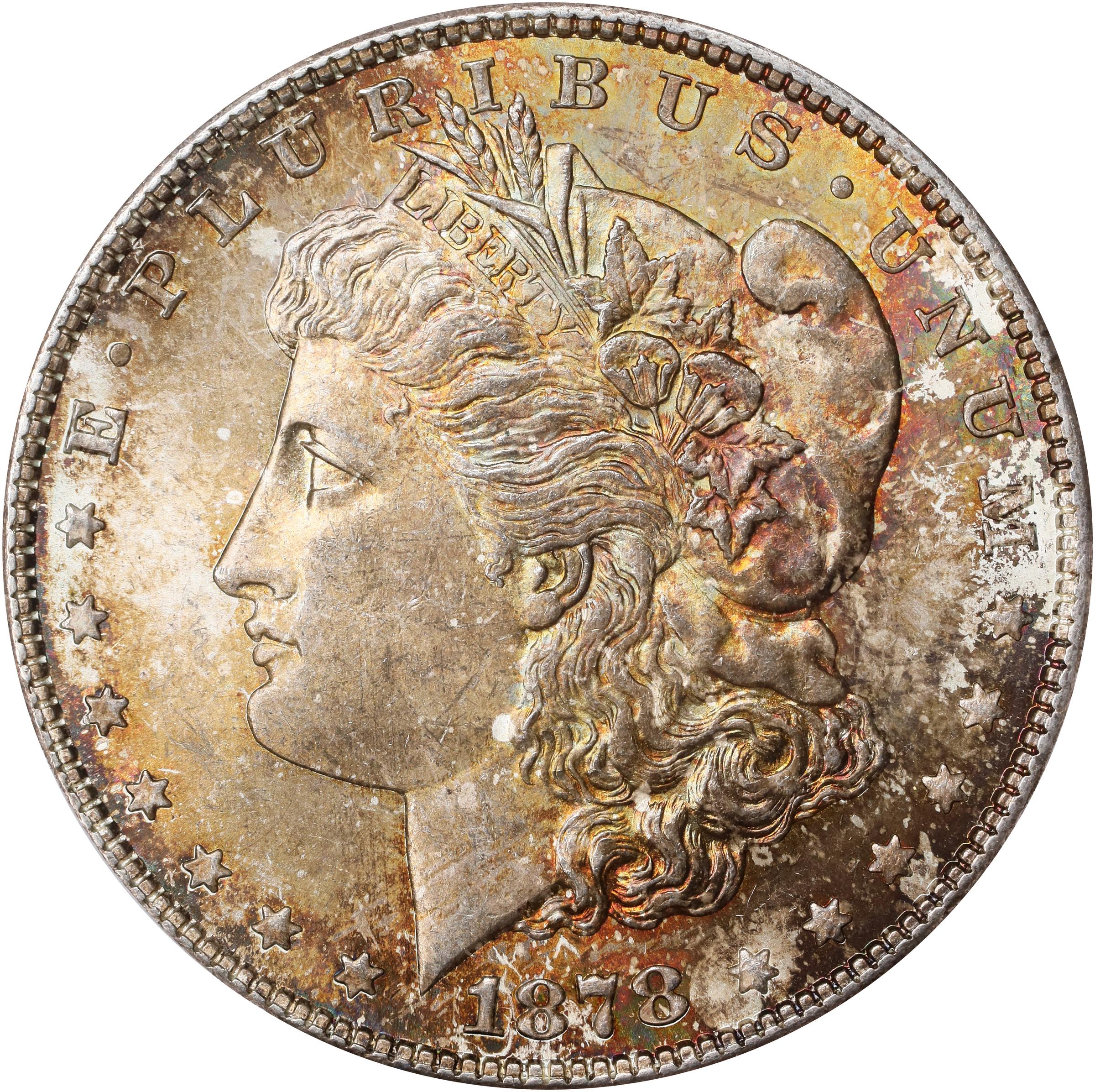 1878-S Morgan Silver Dollar. MS-64 (PCGS)., MS64 - PCGS Auction Prices