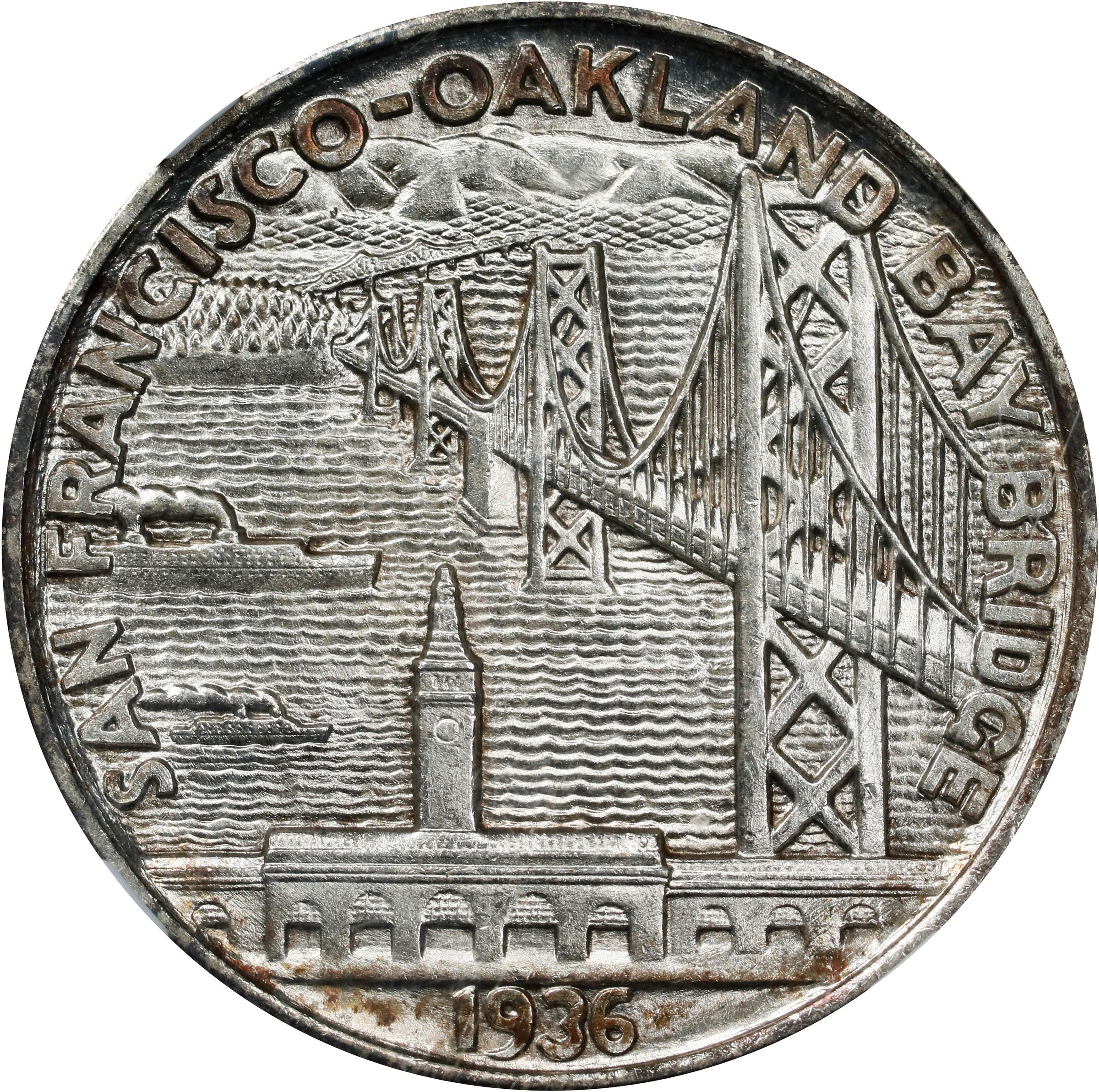 1936-S Bay Bridge Opening. MS-64 (NGC)., MS64 - PCGS Auction Prices