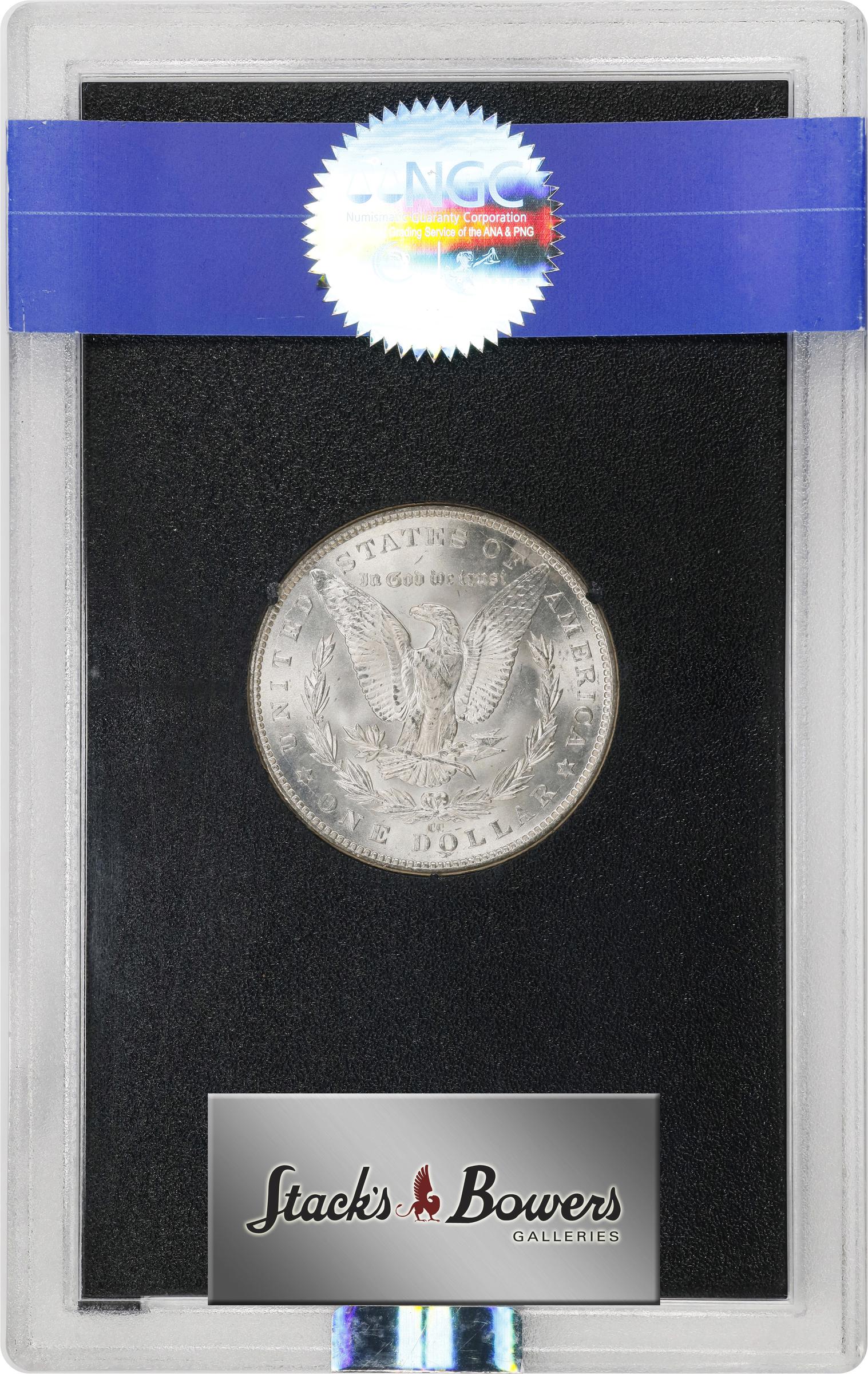 1883-CC GSA Morgan Silver Dollar. MS-63 (NGC)., MS63 - PCGS