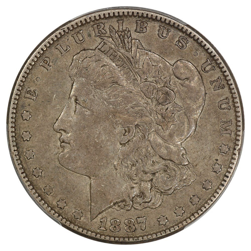 1887 $1 PCGS XF40 (VAM-1B, Partial E Rev), XF40 - PCGS Auction Prices