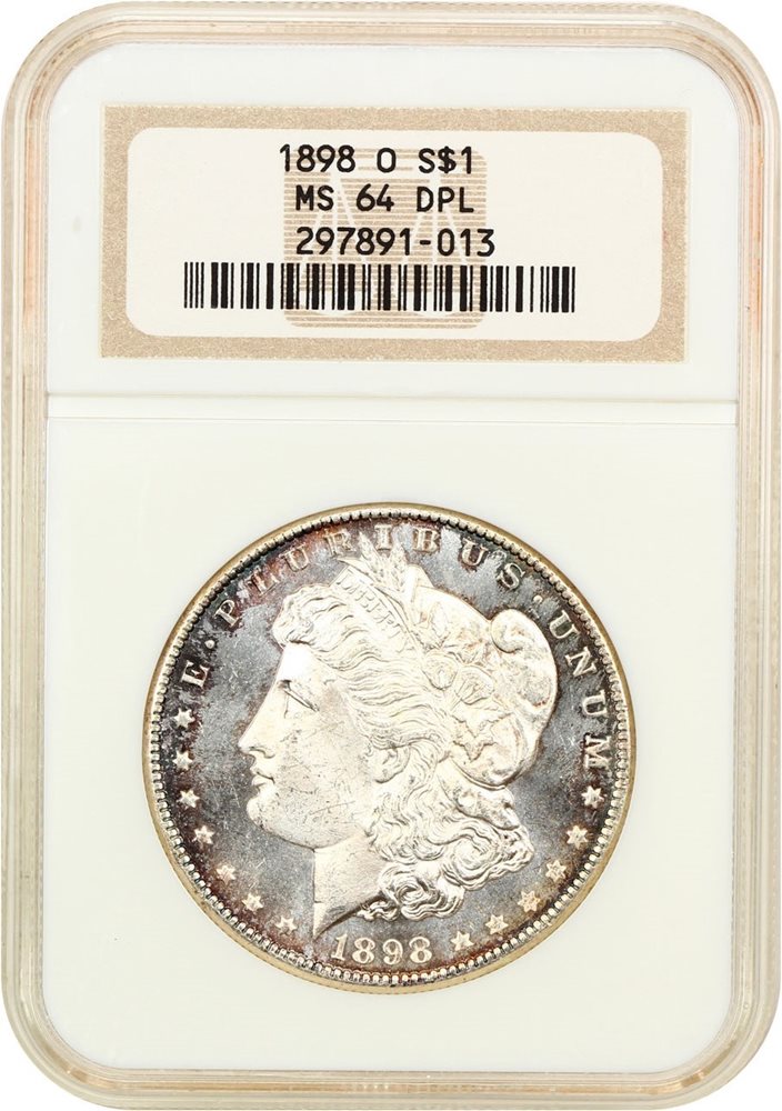 1898-O $1 NGC MS64 DMPL (OH), MS64DMPL - PCGS Auction Prices