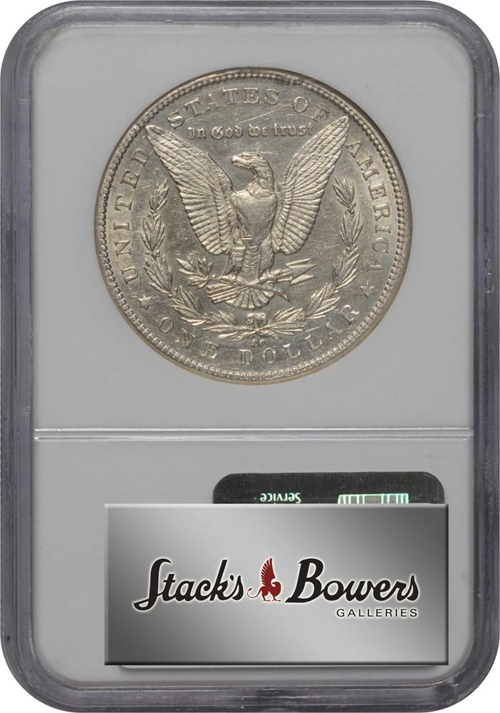 1889-CC Morgan Silver Dollar. AU-53 (NGC)., AU53 - PCGS