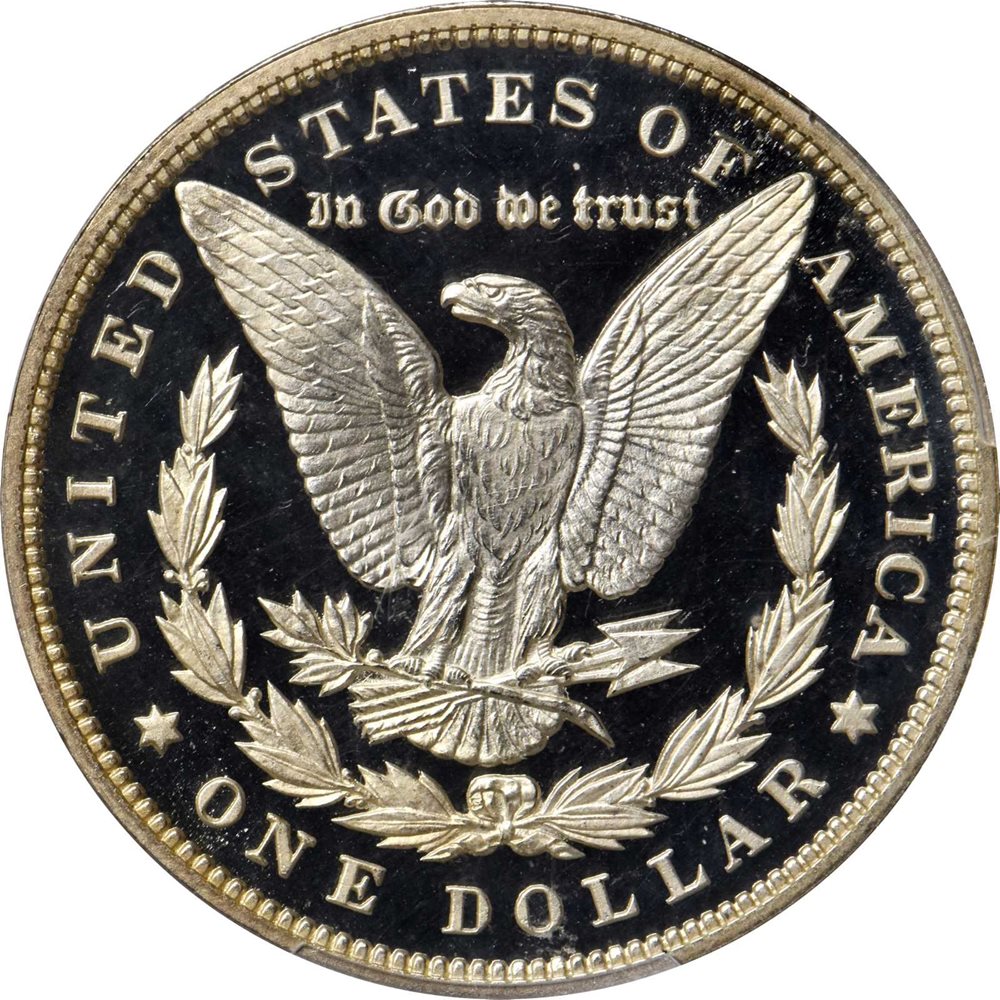 PCGS PR66 DCAM 1970年 100 Pta 銀貨 “裸のマハ” 1893 Morgan Silver Dollar. Proof-66+ Deep Cameo (PCGS