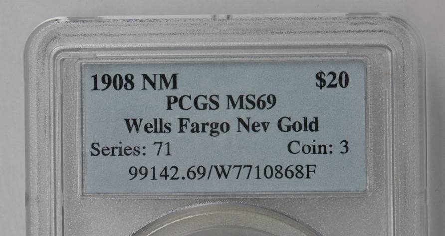 1908 Saint-Gaudens Double Eagle. No Motto. MS-69 (PCGS)., MS69